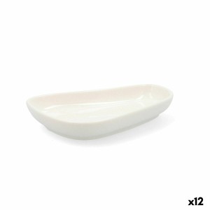 Tablett für Snacks Quid Select Weiß aus Keramik gelegentlich (12 St...
