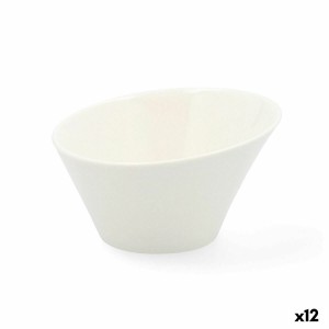 Tablett für Snacks Quid Select Weiß aus Keramik (12 Stück) (Pack 12...