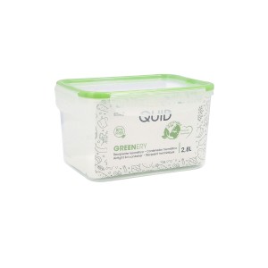 Lunchbox Quid Greenery 2,8 L Durchsichtig Kunststoff (4 Stück) (Pac...