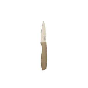 Peeler Knife Quid Cocco Brown Metal 9 cm (Pack 12x) |  Knives and c...