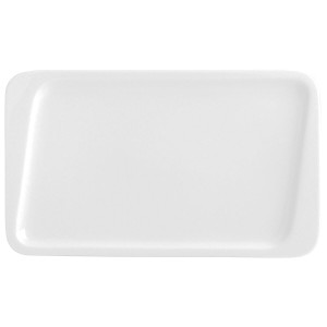 Assiette à dessert Quid Chef Céramique Blanc 25 x 15 cm (6 Unités) ...