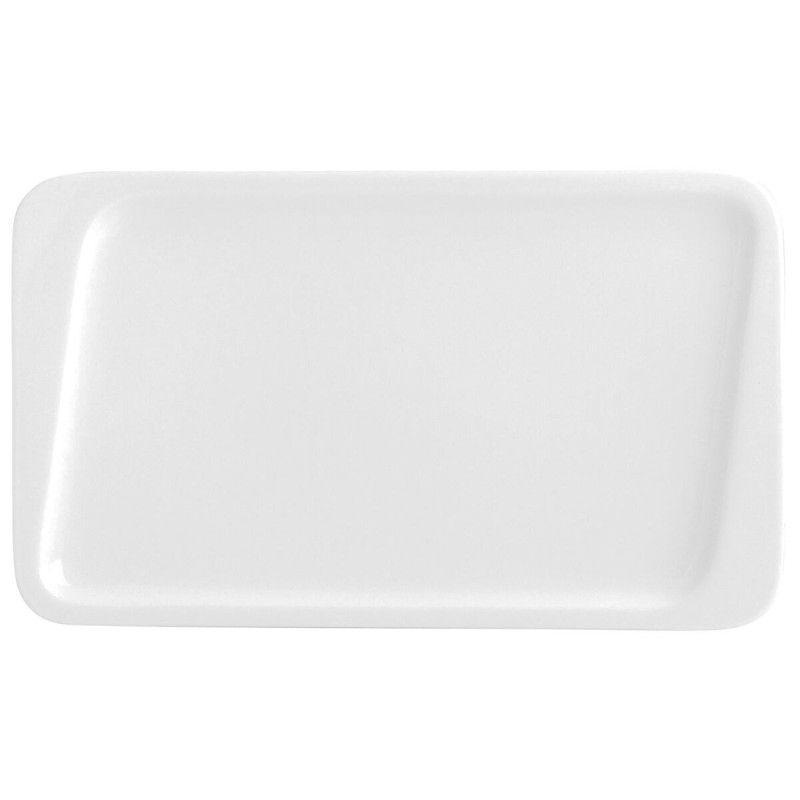 Dessertteller Quid Chef aus Keramik Weiß 25 x 15 cm (6 Stück) (Pack...