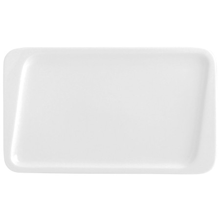 Assiette à dessert Quid Chef Céramique Blanc 25 x 15 cm (6 Unités) ...