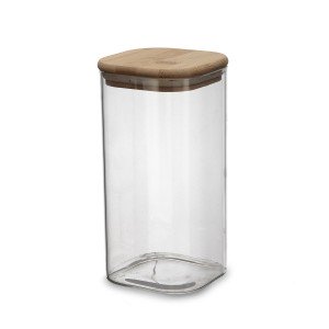 Gefäß Quid Cocco Durchsichtig Glas Silikon 1,4 L |  Brotdosen, Lebe...