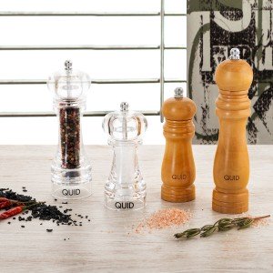 Spice Grinder Quid Hábitat Transparent 14 cm (12 Units) |  Spice an...