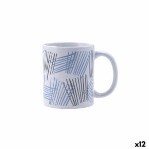 Tasse mug Quid Chicago Blanc 330 ml (12 Unités) |  Tasses et thermo...