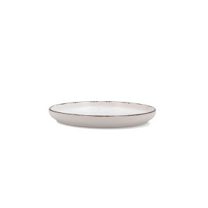 Dessertteller Quid Duna Beige aus Keramik 20 x 2,5 cm (6 Stück) |  ...