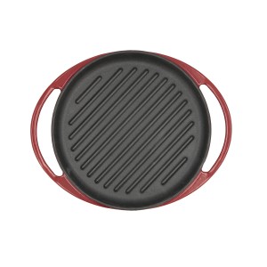 Barbecue Bidasoa Cast Iron Red (25 cm) |  Pans and casseroles   | C...