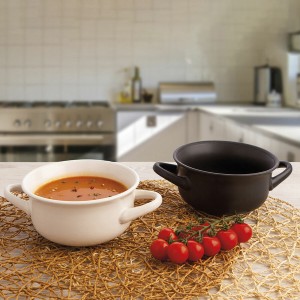 Soup Bowls Quid B&W White (600 ml) (Pack 6x) |  Glasses, cups and j...