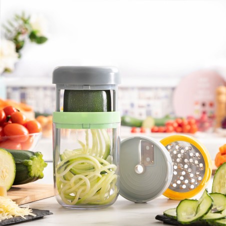 Gemüse -Spiralschneider und -Reibe mit Rezepten Vigizer InnovaGoods...