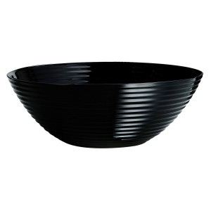 Salatschüssel Luminarc Harena Schwarz Glas (Ø 27 cm) (6 Stück) |  B...