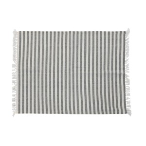 Tablier avec Poche DKD Home Decor 70 x 1 x 85 cm Gris Coton Blanc V...