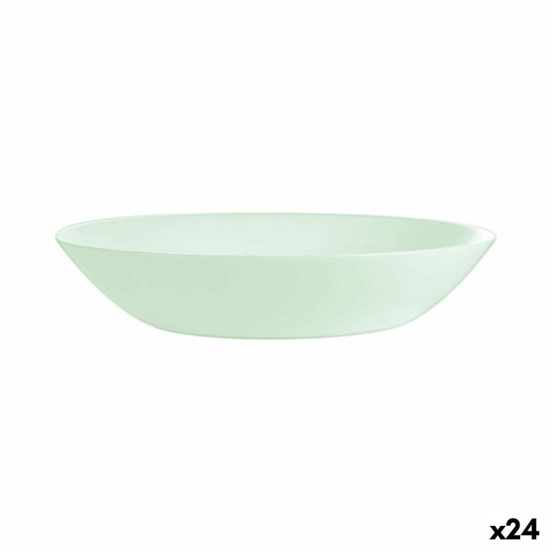 Assiette creuse Luminarc Diwali Paradise Vert verre 20 cm (24 Unité...