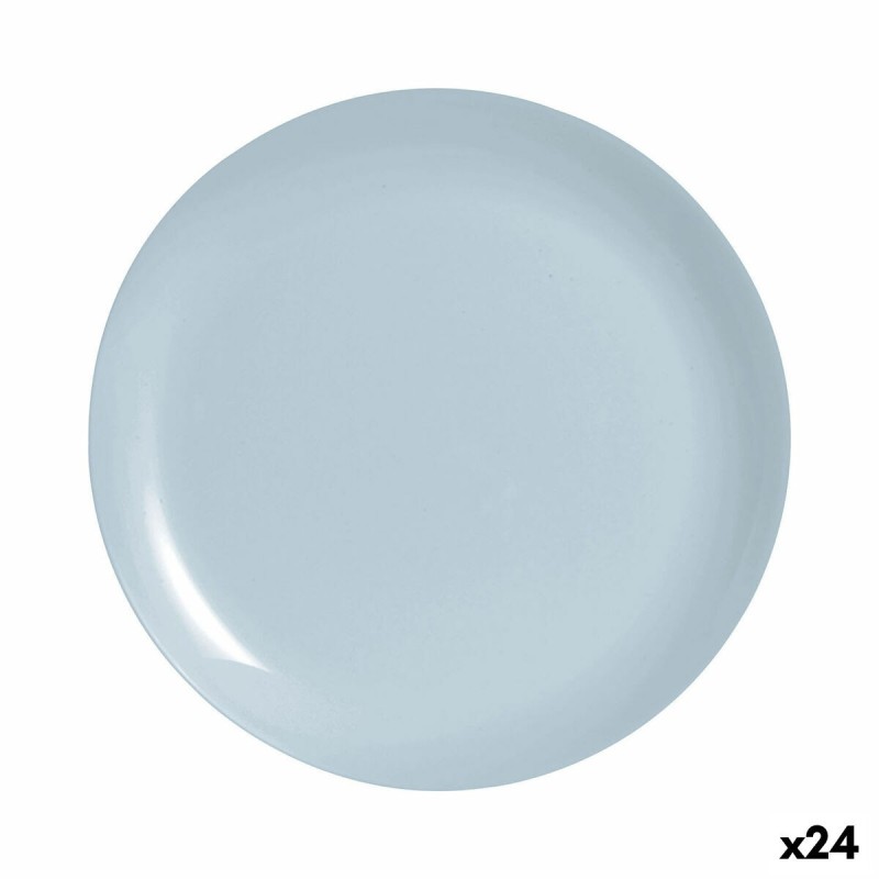 Assiette plate Luminarc Diwali Paradise Bleu verre 25 cm (24 Unités...