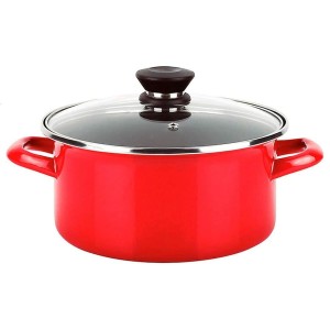 Kasserolle FAGOR Optimax Rot Emaillierter Edelstahl (Ø 26 x 14 cm) ...