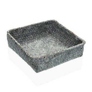Napkin holder Versa Grey Marine algae 19 x 5,5 x 19 cm |  Other acc...