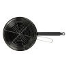 Frying pan with basket Vaello Black Enamelled Steel (Ø 28 cm)