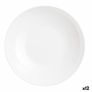 Flacher Teller Luminarc Friends Time Weiß Glas Ø 26 cm Mehrzweck (1...