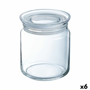 Topf Luminarc Pav Durchsichtig Silikon Glas (1 L) (6 Stück) |  Brot...