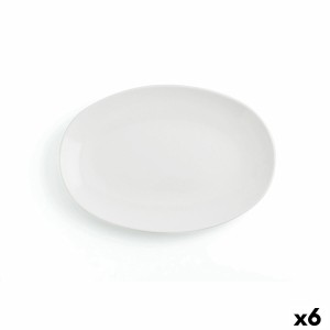 Plat à Gratin Ariane Vital Coupe Oblongue Céramique Blanc Ø 32 cm 6...