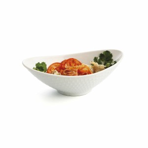 Serving Platter Quid Gastro Oval Ceramic White (21,5 x 12,5 x 7 cm)...