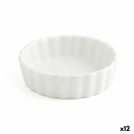 Tablett für Snacks Quid Gastro Fun Weiß aus Keramik 10,5 x 3 cm (12...