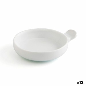Tablett für Snacks Quid Gastro Fun Weiß aus Keramik (12 Stück) |  G...