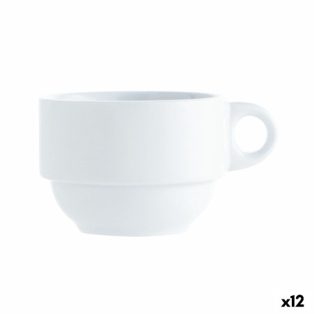 Tasse Kaffee und Tee Quid Basic Weiß 250 ml (12 Stück) |  Tassen un...