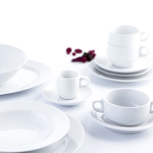 Tasse de café et de thé Quid Basic Blanc 250 ml (12 Unités) |  Tass...