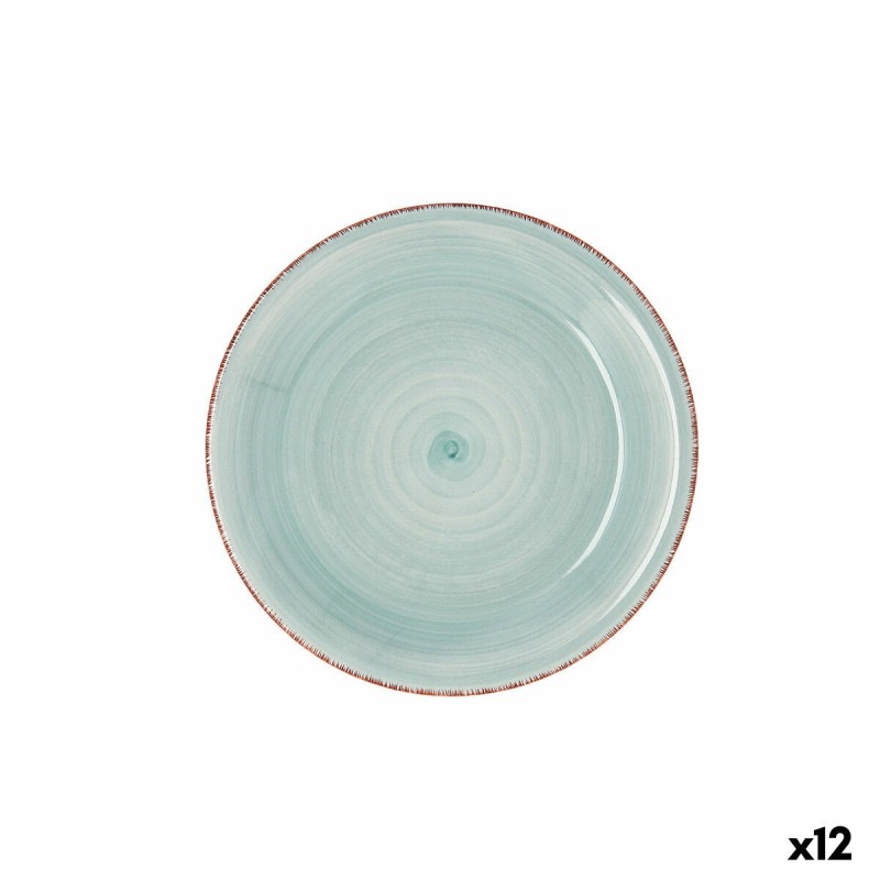 Assiette à dessert Quid Aqua Vita Céramique (19 cm) (12 Unités) |  ...