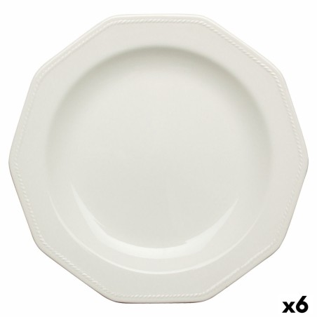 Assiette plate Churchill Artic White Céramique Blanc Vaisselle Ø 27...