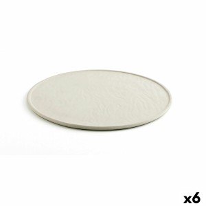 Underplate Quid Mineral Gres Ceramic Beige Ø 33 cm (6 Units) |  Pla...