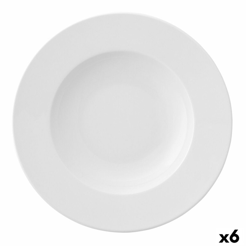 Pasta Dish Ariane Prime Ceramic White (Ø 30 cm) (6 Units) |  Plates...