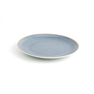 Flacher Teller Ariane Terra Blau aus Keramik Ø 21 cm (12 Stück) |  ...