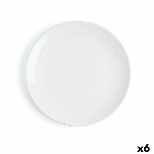 Flat plate Ariane Vital Coupe Ceramic White (Ø 31 cm) (6 Units) |  ...