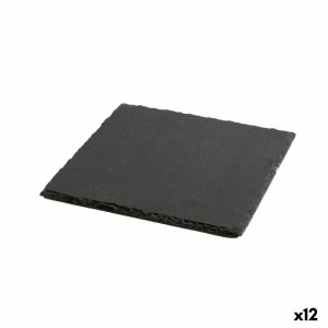 Schiefer-Effekt Keramikschale Quid Gastro Fresh Schwarz (20 x 20 cm...