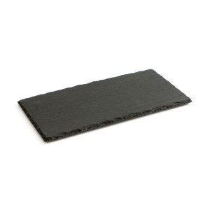 Schiefer-Effekt Keramikschale Quid Gastro Fun Schwarz (32 x 17 cm) ...