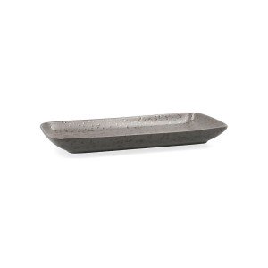 Plat à Gratin Ariane Oxide Céramique Gris (28 x 14 cm) (6 Unités) |...