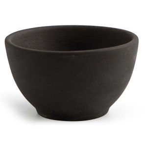 Snack Bowl Quid Mineral Gres Black Ceramic 9 x 5 cm (18 Units) |  P...