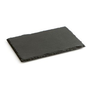 Schiefer-Effekt Keramikschale Quid Gastro Fun Schwarz (20 x 13 cm) ...