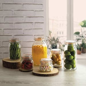 Glasgefäß Luminarc New Canette Durchsichtig (6 Stück) |  Brotdosen,...