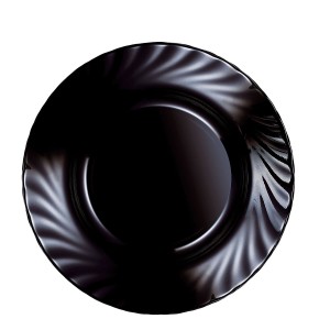 Suppenteller Luminarc Trianon Schwarz Glas (ø 22,5 cm) (24 Stück) |...