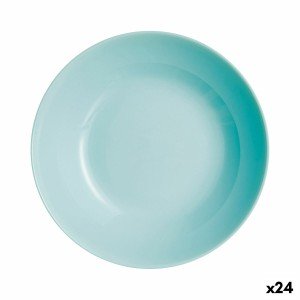 Suppenteller Luminarc Diwali Turquesa 20 cm türkis Glas (24 Stück) ...