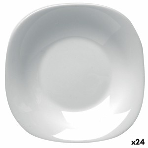 Deep Plate Bormioli Rocco Parma Glass (23 cm) (24 Units) |  Plates,...