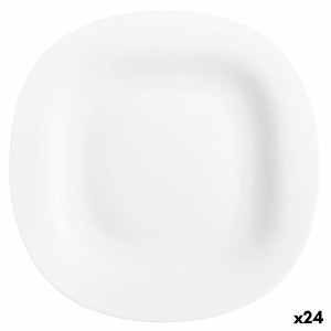 Flacher Teller Luminarc Carine Blanco Weiß Glas Ø 26 cm (24 Stück) ...