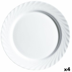 Plat à Gratin Luminarc Trianon Blanc verre (32,5 cm) (4 Unités) |  ...