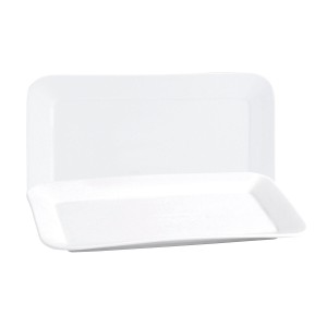 Plat à Gratin Quid Basic Rectangulaire Céramique Blanc (25,9 x 15 c...