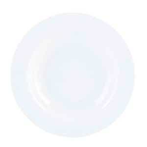 Deep Plate Quid Basic White Ceramic Ø 21,5 cm (12 Units) |  Plates,...