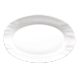 Plat à Gratin Bormioli Rocco Ebro Oblongue Blanc verre (22 cm) (24 ...