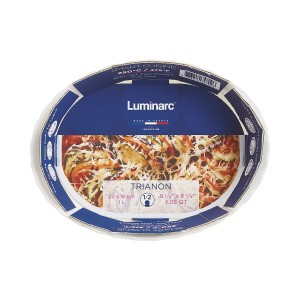 Serving Platter Luminarc Trianon Oval White Glass (22 x 16 cm) (8 U...